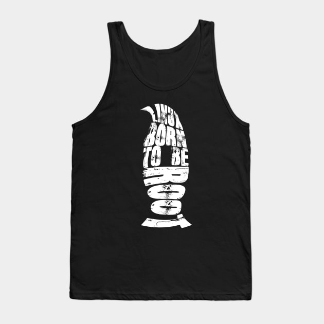 Linux - Born to be Root - Cyber security - Ethical Hacker Tank Top by Cyber Club Tees
